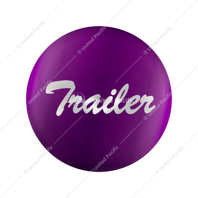 "Trailer" Glossy Air Valve Knob Candy Color Sticker - Candy Purple