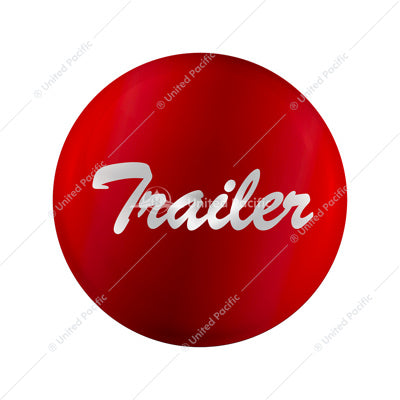 Red Glossy Sticker "Trailer"