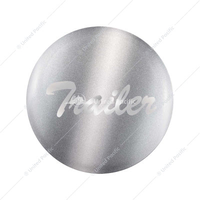 Silver "Trailer" Sticker Only