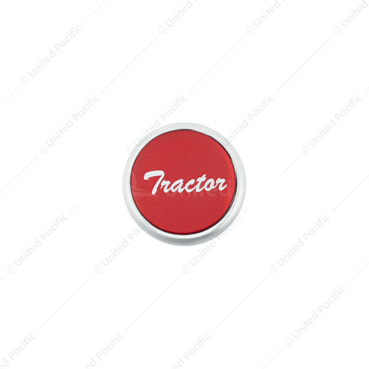 Tractor Brake Air Valve Knob- Red Sticker