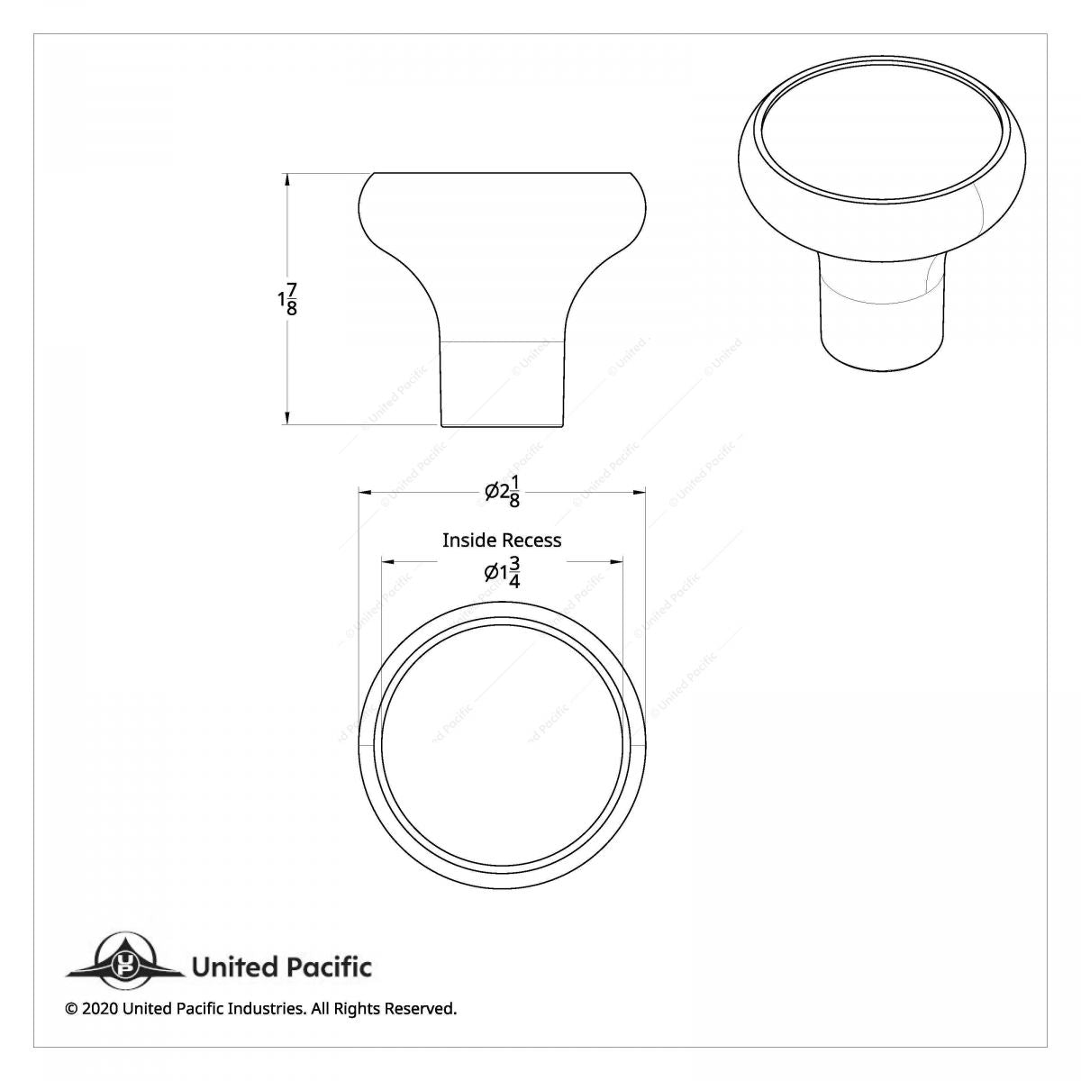 Trailer Brake Air Valve Knob- Red Sticker