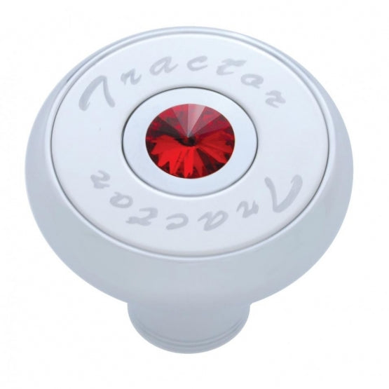 Engraved Deluxe Air Valve Knob with Crystal