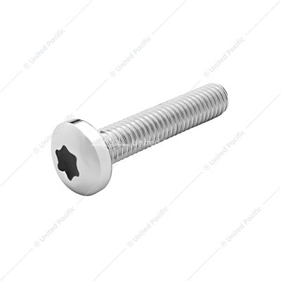 Kenworth Long Chrome Dash Screw 12Pk
