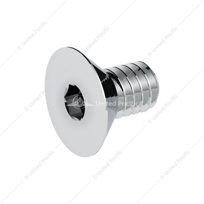 Chrome Window Crank Screws - 7/16" long, 0.9g thread.