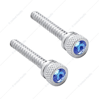 Freightliner Large Dash Screw Blue 2 pk