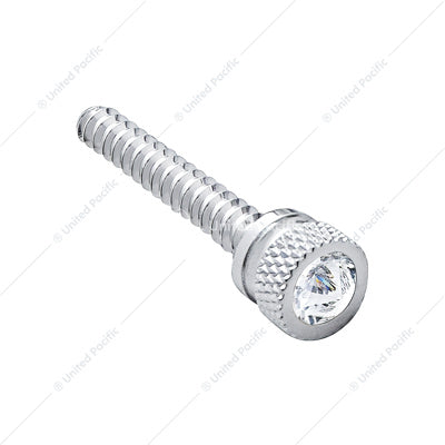 Freightliner Large Dash Screw Clear Diamond 2 pcs