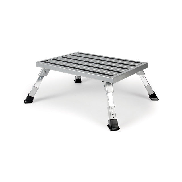 Aluminum Platform Step with Adjustable Height