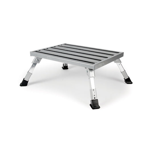 Aluminum Platform Step with Adjustable Height