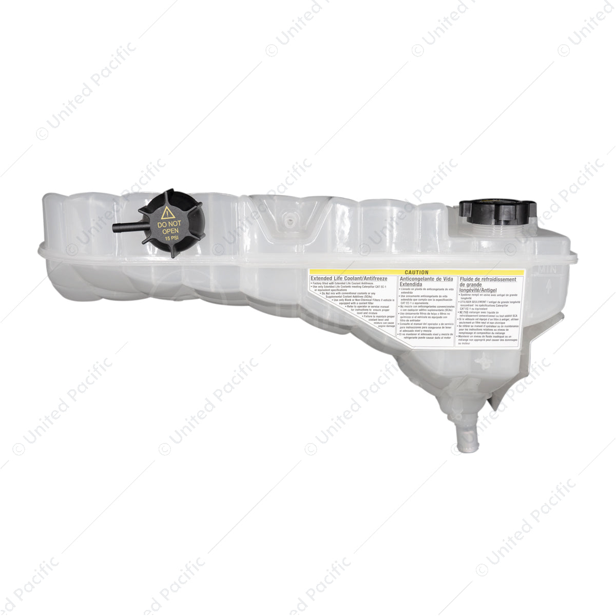 Coolant Reservoir & Coolant Level Sensor For 2008-2022 Peterbilt 389 & Kenworth W900