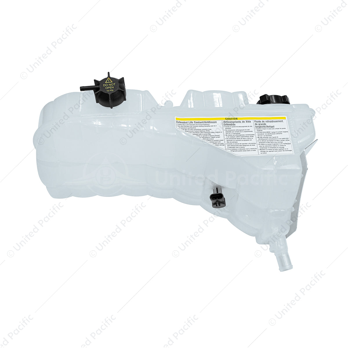 Coolant Reservoir & Coolant Level Sensor For 2008-2022 Peterbilt 389 & Kenworth W900