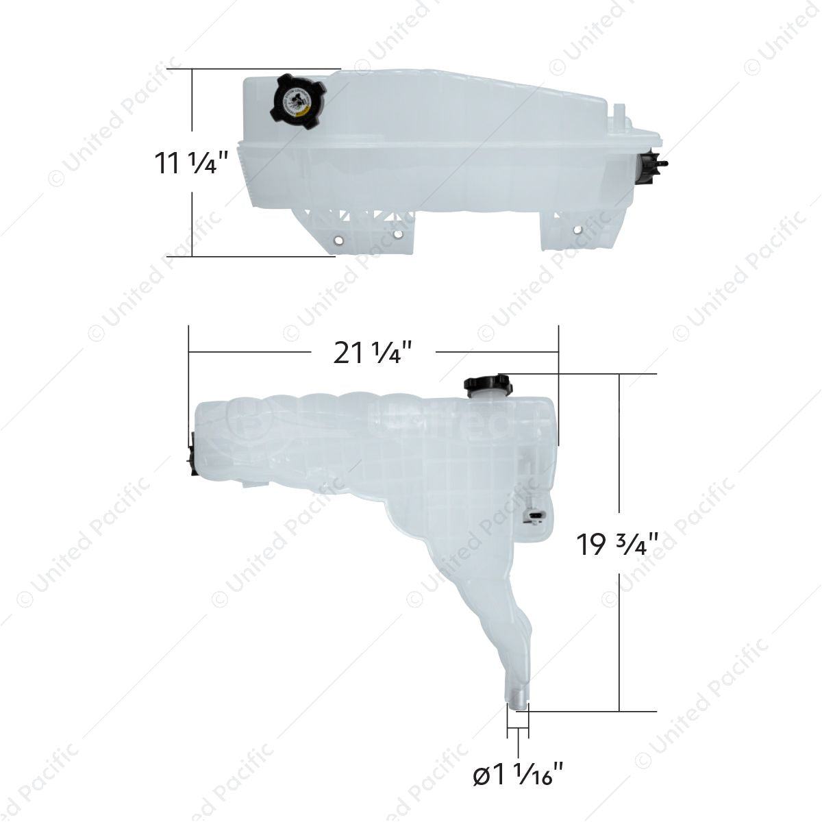 Coolant Reservoir For 2017-2021 Kenworth T680