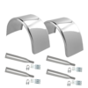 2756-KIT 430 Stainless Steel Single Axle Fender Kit