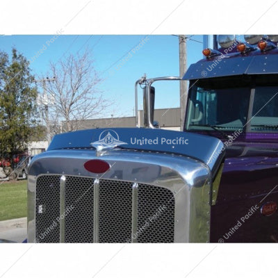 PETERBILT 430 STAINLESS STEEL BUG SHIELD