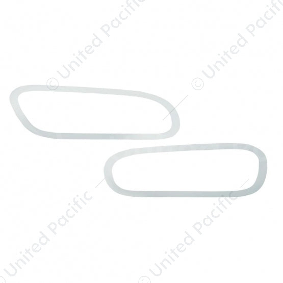 Stainless Peterbilt 567/579 Door Handle Trim