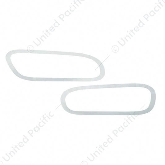Stainless Peterbilt 567/579 Door Handle Trim