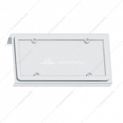 STAINLESS 1 LICENSE PLATE HOLDER FOR 2003+ VOLVO VN