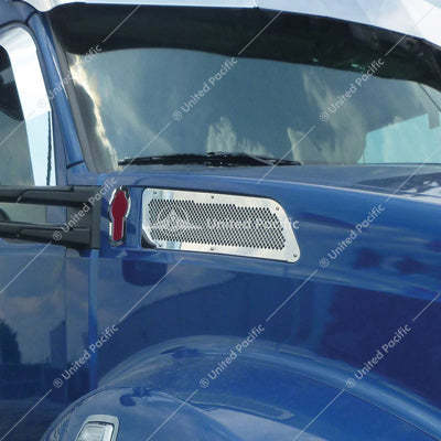 Kenworth T880 STAINLESS AIR INTAKE GRILLE FOR 2014+