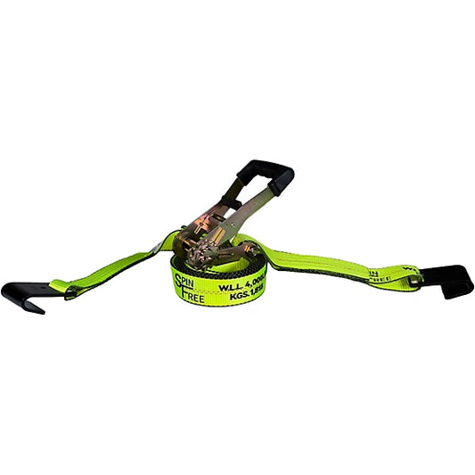 2" x 30' Easy Release SPIN FREE Grip Handle Flat Hook