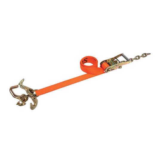 Abrasion Resistant Super Edge 2″ x 8′ with RTGJ-Hook and 1′ Chain Tail
