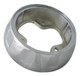Jasper - 18" Poly 2-spoke w/Slot Cut Outs, Chrome Bezel & Chrome Horn Button - SCI Logo