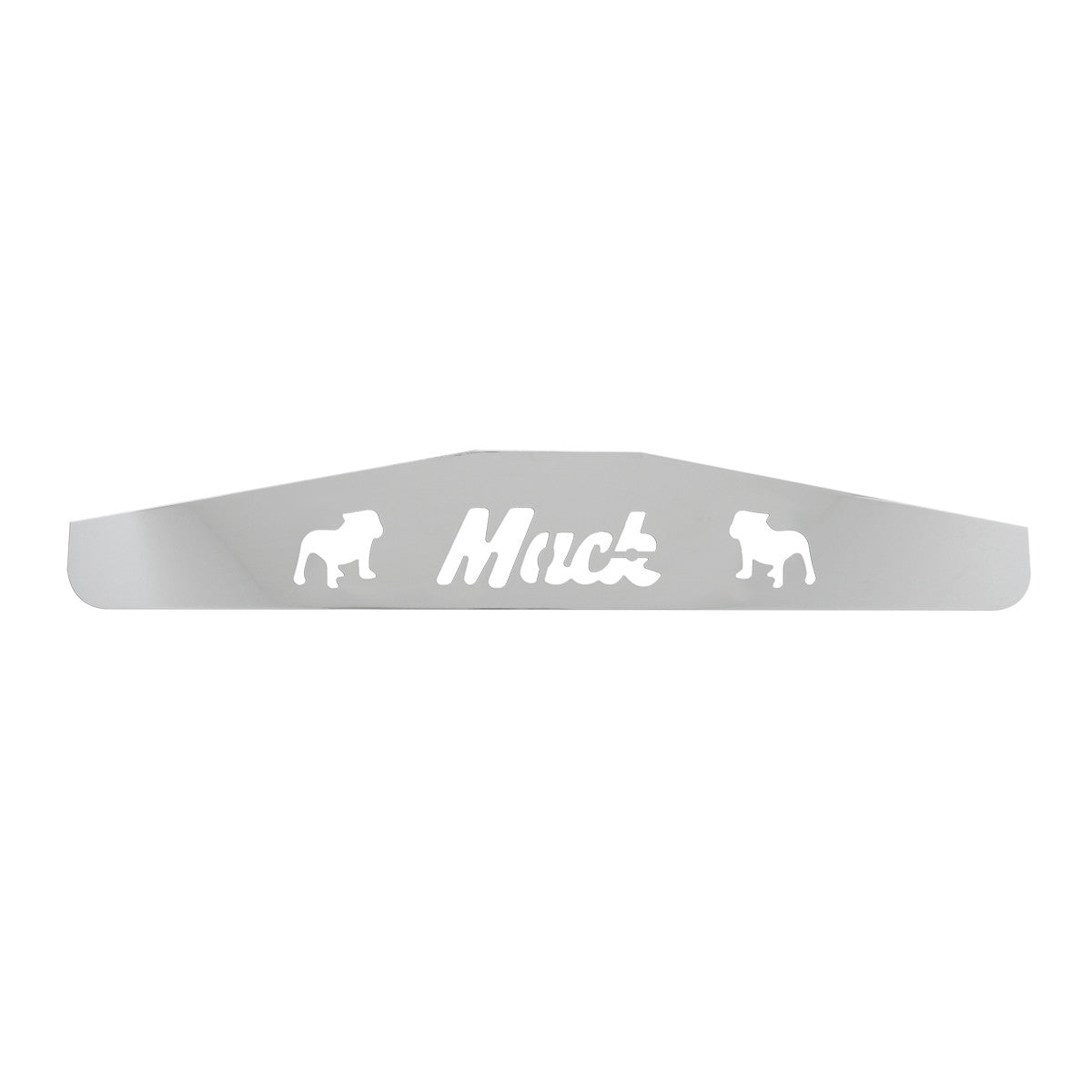 Mack Chrome Bottom Weight with Script