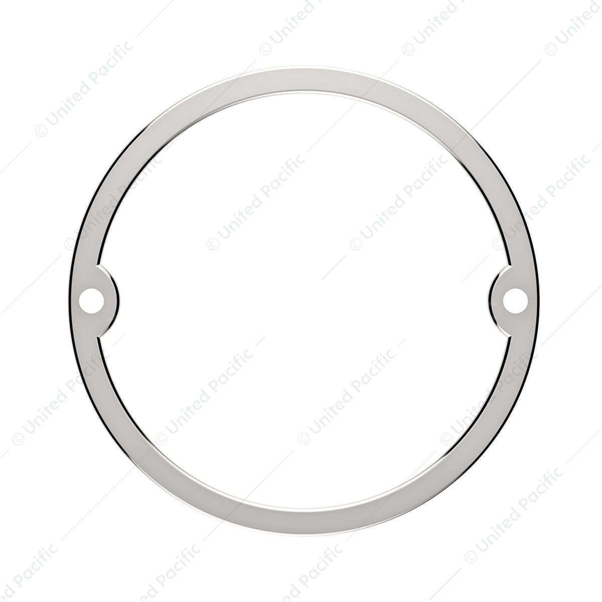 Stainless Steel Low Profile Cab Light Bezel