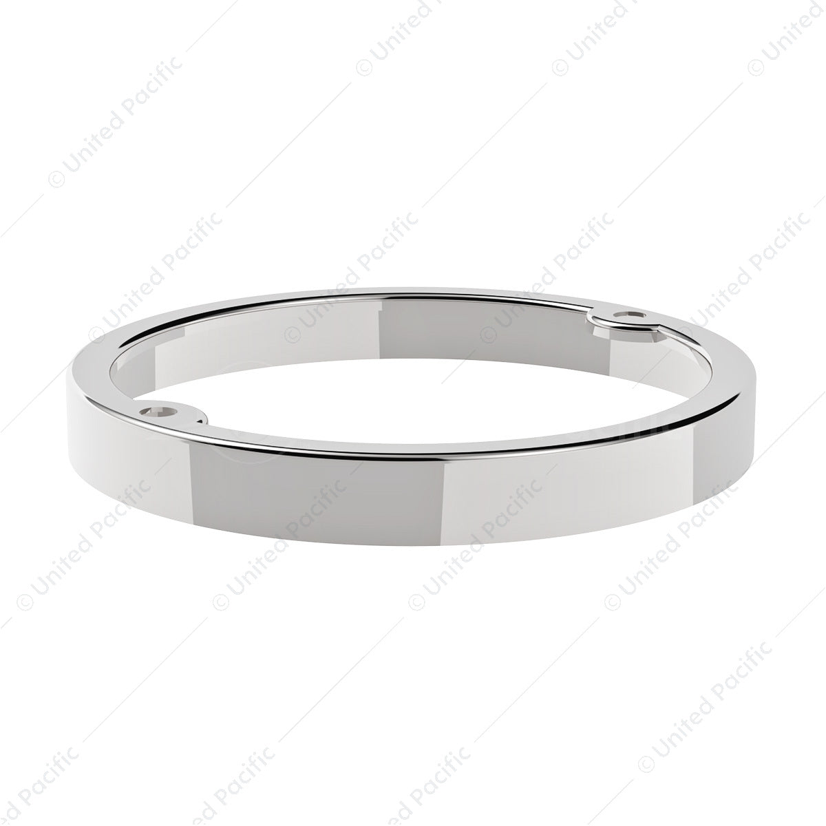 Stainless Steel Low Profile Cab Light Bezel
