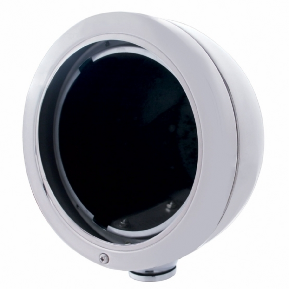 Stainless Steel  "Bullet" Classic 7" Round Headlight Housing