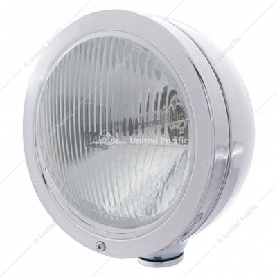 New Stainless Steel Peterbilt Headlight with H4