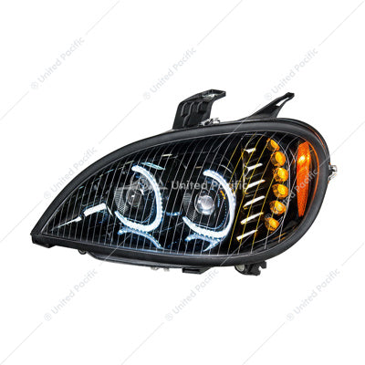 Freightliner Columbia Black LED Projector Head Driver