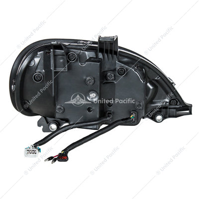 Freightliner Columbia Black LED Projector Head Driver