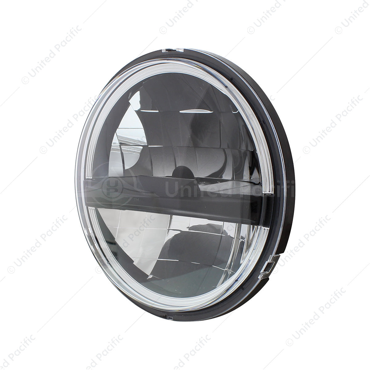 ULTRALIT - 8 High Power LED 5-3/4" Headlight - Black