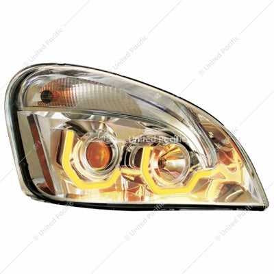 Freightliner-Cascadia Chrome Projector Headlight Passenger