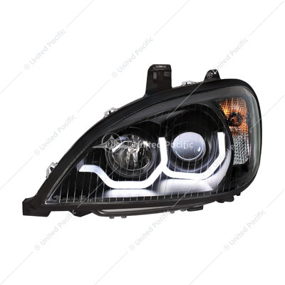 Freightliner Columbia Black Projector Headlight Driver
