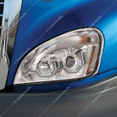 Freightliner Cascadia Chrome Projector Headlight Dri