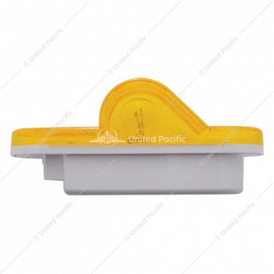 Image of the United Pacific 6" Oval Mid Trailer Turn Signal Light - Amber Lens Part # 31321