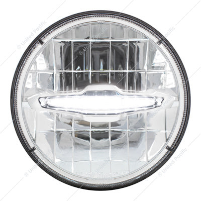 Ultralit - 3 High Power LED 7" Headlight with 10 White LED Position Light