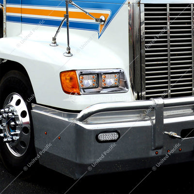 Freightliner Headlight Trim W/Turn Signal Passenger Side 89-09