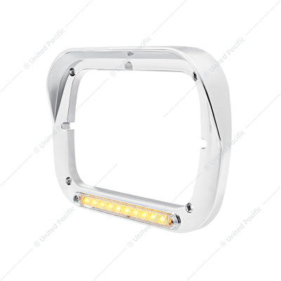 LED. Rectangular Headlight Beze