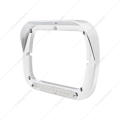 LED. Rectangular Headlight Beze