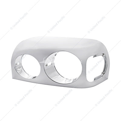 Chrome Headlight Bezel For 1996-2004 Freightliner Century - Driver