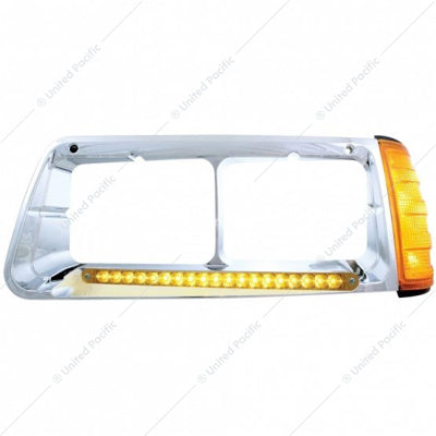 Freightliner Drivers Side Headlight Bez Lights Bar Turn