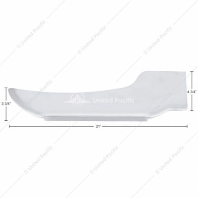 Sequential 14 Amber LED Front Fender Cover For Peterbilt 388 (2008-2015)&389 (2008-2023)-Amber Lens-Passenger