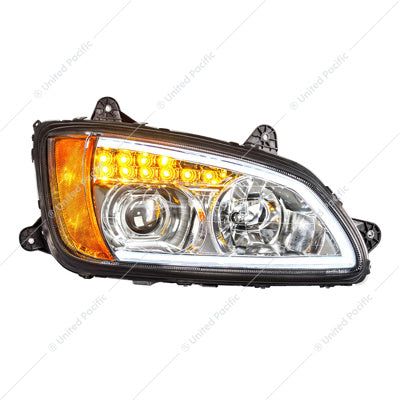 Pas Kenworth T660 Projector Headlight W/Le