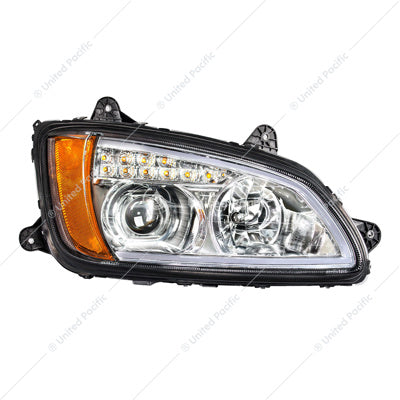 Pas Kenworth T660 Projector Headlight W/Le