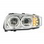Peterbilt 389 LED Headlight With 10 LED Turn 100 LED Halo For 2008-2024 - Driver