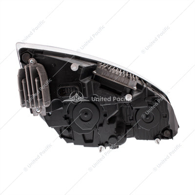 High Power Chrome LED Headlight For 2018-2024 Freightliner Cascadia-Driver