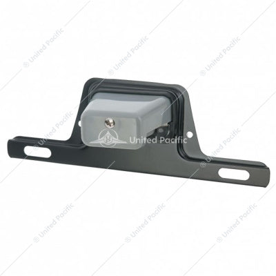 Black License Light with Bracket