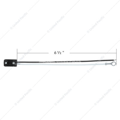 2 Wire Pigtail With 2 Prong Plug - 6" Lead