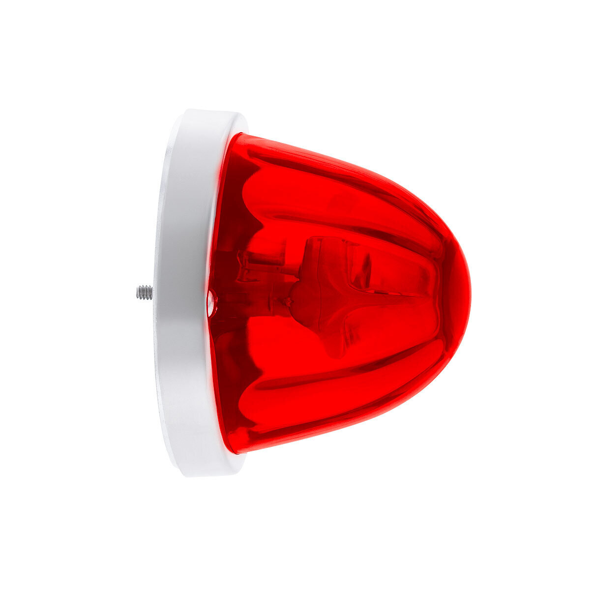UltraBurst Glass Watermelon Light Flush Mount Kit-Red LED/Red Lens